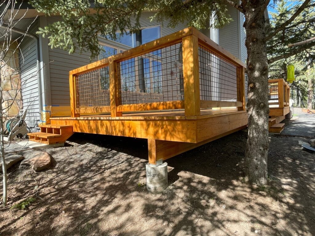 residential deck painting service